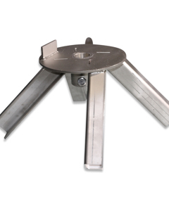 Mixer with agitator SST with U-profile 45mm